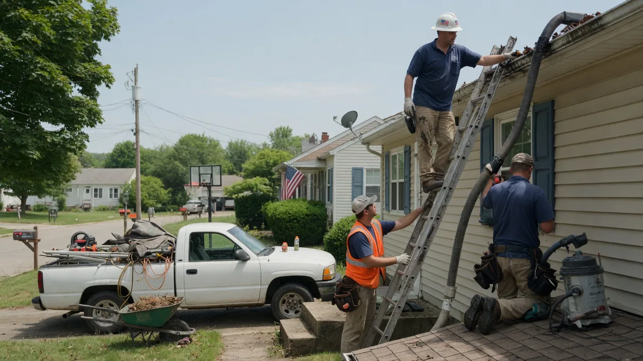 Gutter Installation in Triumph, IL near me